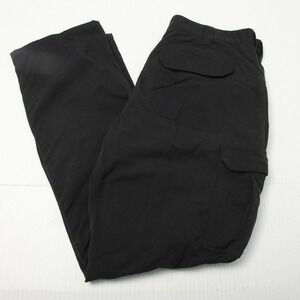 Arborwear Cargo Pants Mens 34x32 Black Nylon Workwear Utility Outdoor Pockets